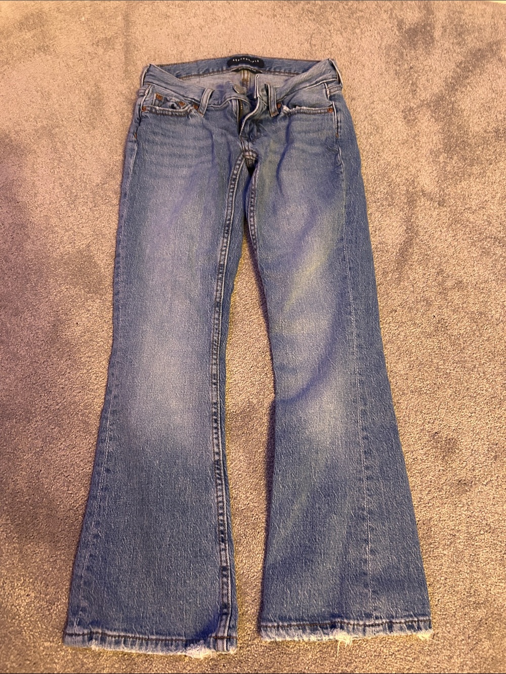 Aeropostale Women's Blue Flare Jeans